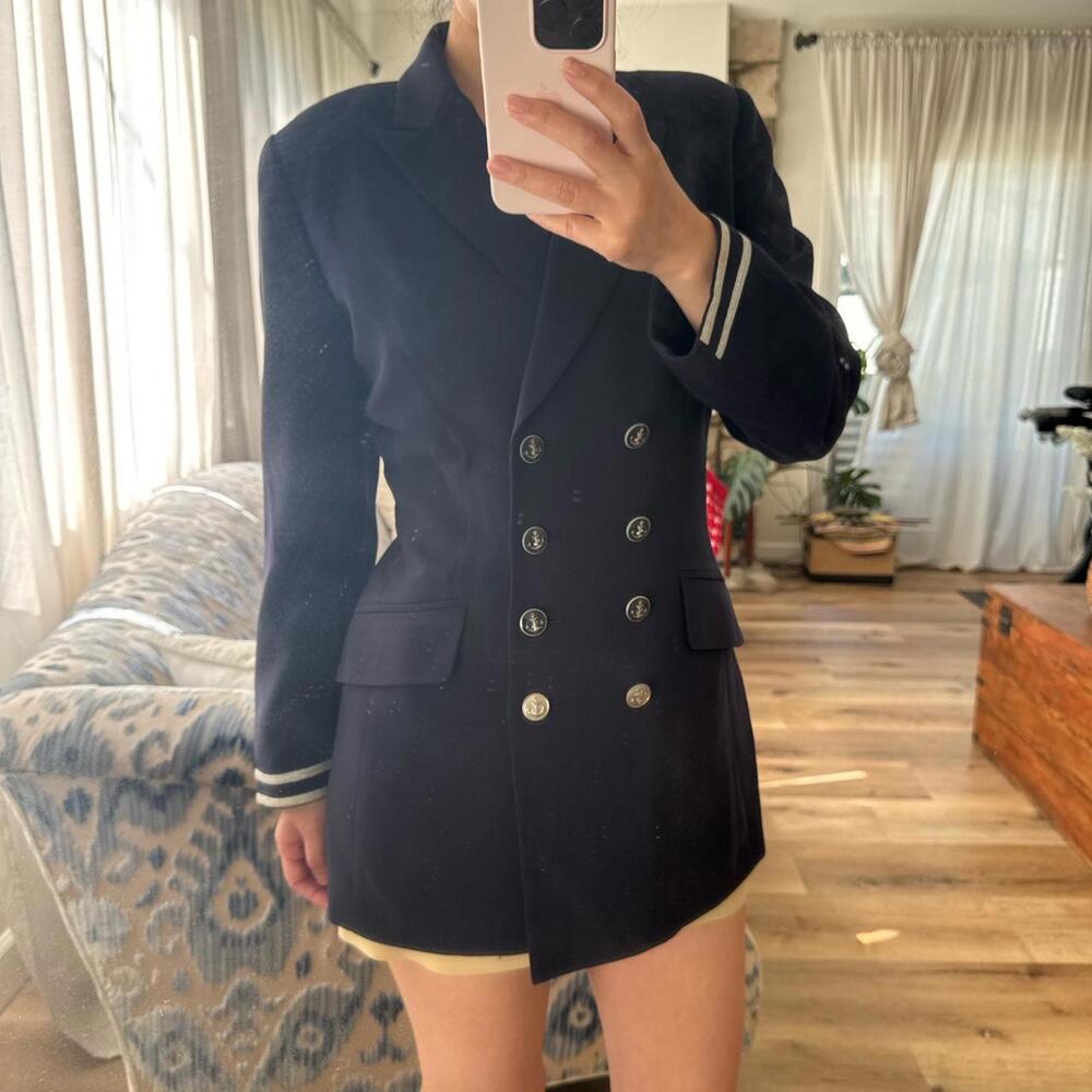 Vintage Kasper for ASL Nautical blazer